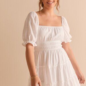 BRAND NEW Francesca's Collections-Hallie Tiered Mini Dress